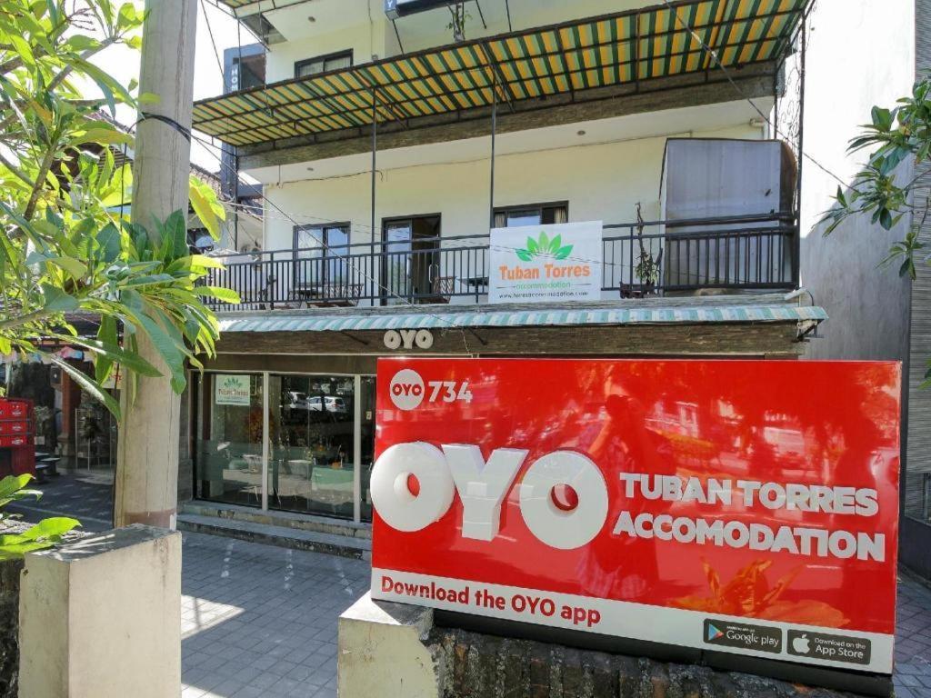 Oyo 734 Tuban Torres Accomodation Kuta  Exterior photo